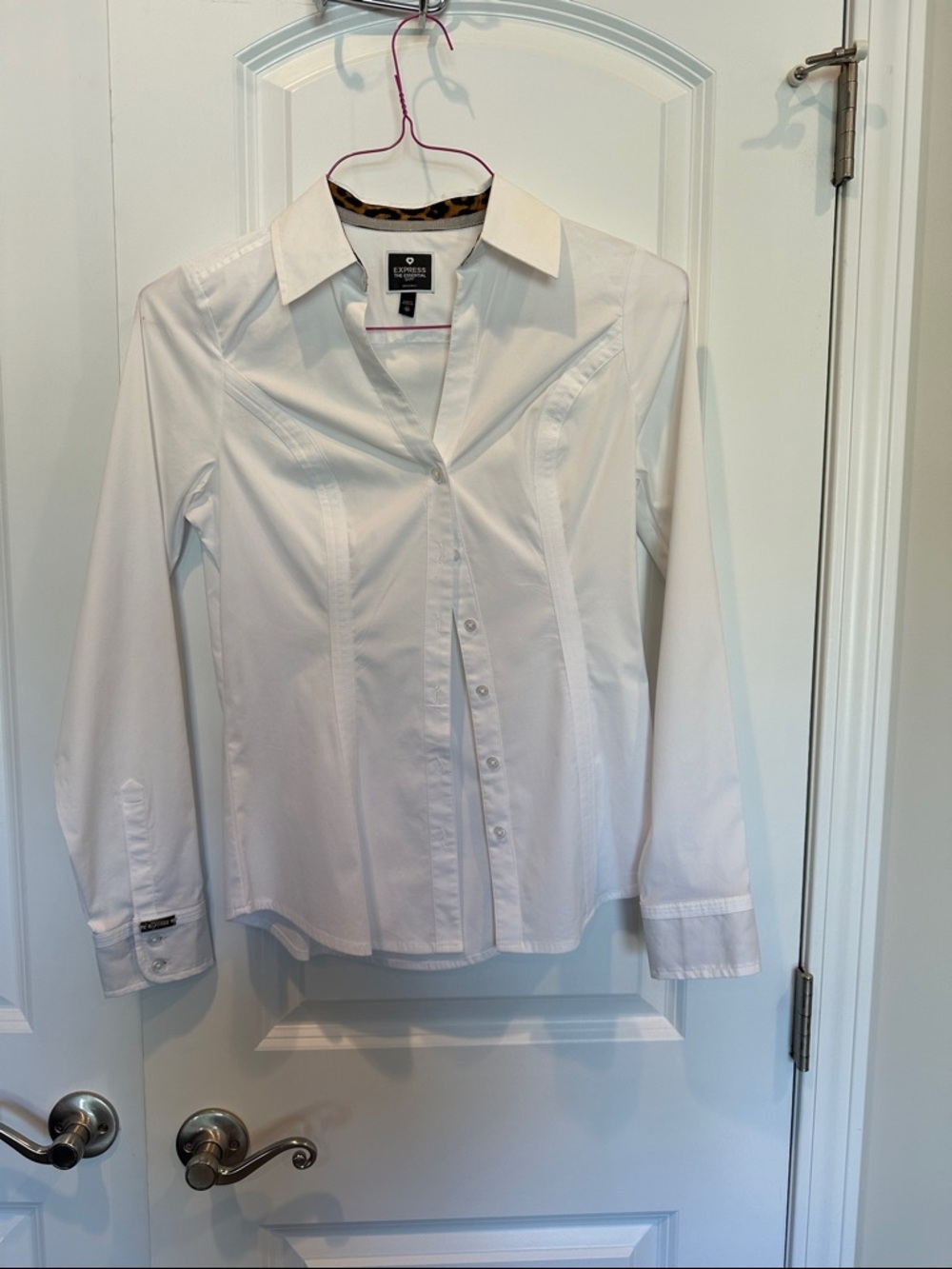 Express White Shirt Button Down Essential